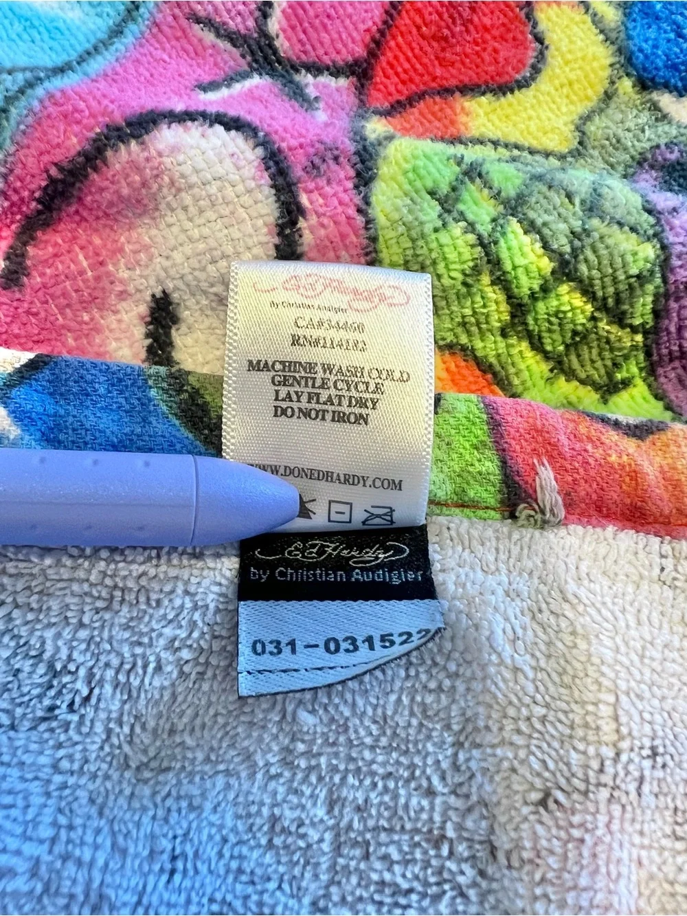Ed Hardy this towel